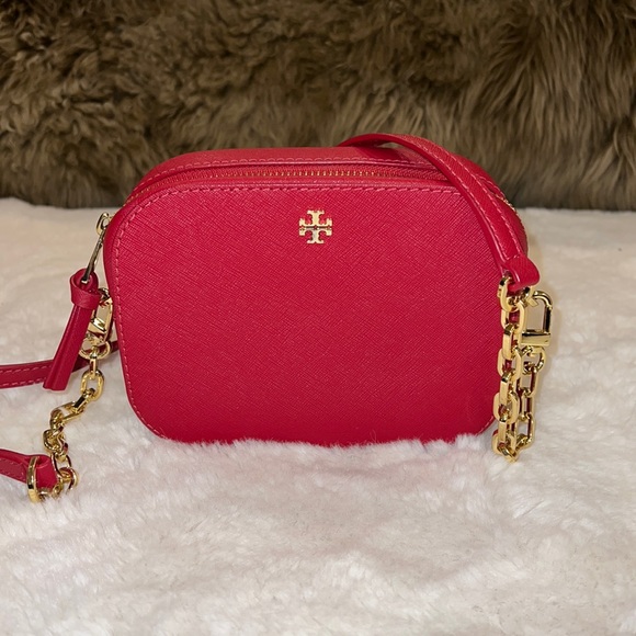 Tory Burch Handbags - Red Tory Burch Crossbody Bag